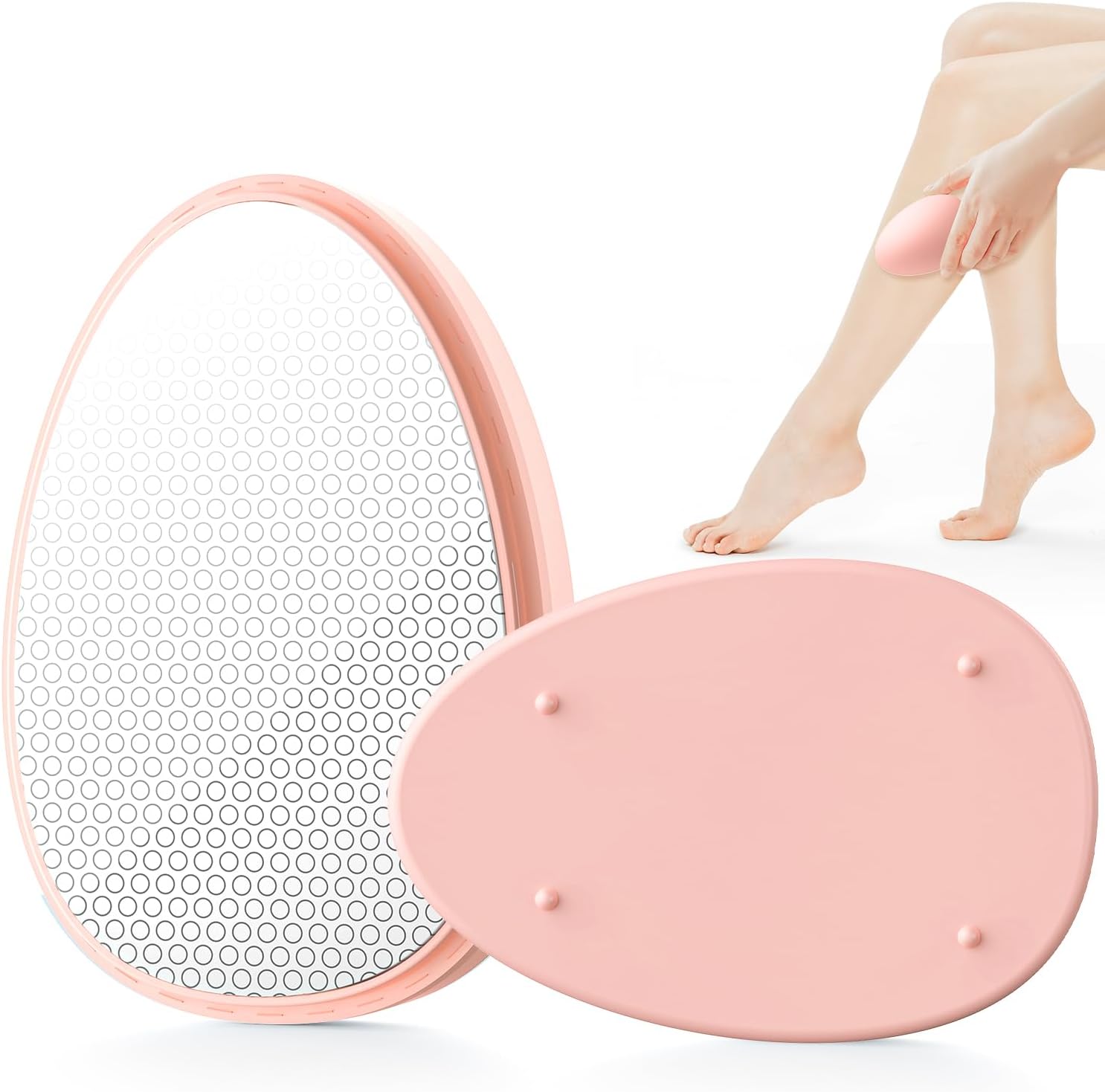 Crystal Hair Eraser for Women and Men, Reusable Crystal Hair Remover Magic Painless Exfoliation Hair Removal Device, Epilator Device for Legs Back Arms